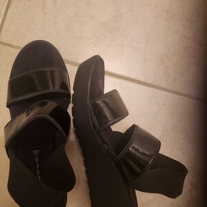 Steve Madden Black Women's Sandals